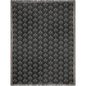 Black Green and Blue Scandi Floral Woven Cotton Throw Blankets - Taylor Bassam