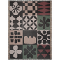 Modern Patchwork Throw Blanket