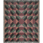 1970s Geometric Harmony Woven Throw Blanket