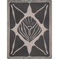 Modern Abstract Floral Woven Throw Blanket