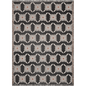 Modern Black and White Daisy Woven Cotton Throw Blankets - Taylor Bassam