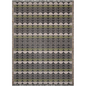 Modern Geometric Scallop Woven Throw Blanket