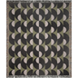 Modern Circles Geometric Woven Throw Blanket