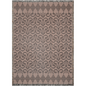 Batik Elegance: Beige and Black Woven Blanket