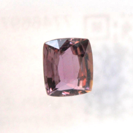 Natural Unheated Purple Sapphire 0.72 Ct Cushion Cut | Sealed in Certification Package