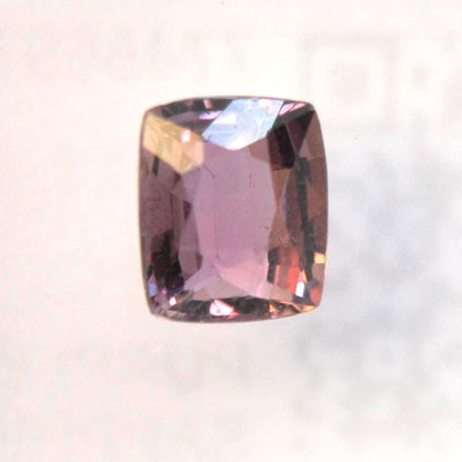 Natural Unheated Purple Sapphire 0.72 Ct Cushion Cut | Sealed in Certification Package