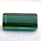Natural Green Tourmaline Gemstone | 5.23 Ct Emerald Cut Elbaite Collector Stone