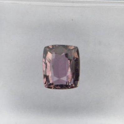 Natural Unheated Purple Sapphire 0.72 Ct Cushion Cut | Sealed in Certification Package