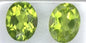 Matched Natural Peridot Pair 4.04 Ct Oval Gemstones (Certified)