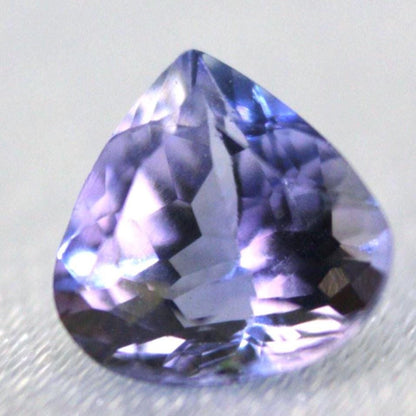 Natural Tanzanite 1.19 Ct Pear Cut | Certified Transparent Trillion Tanzanite