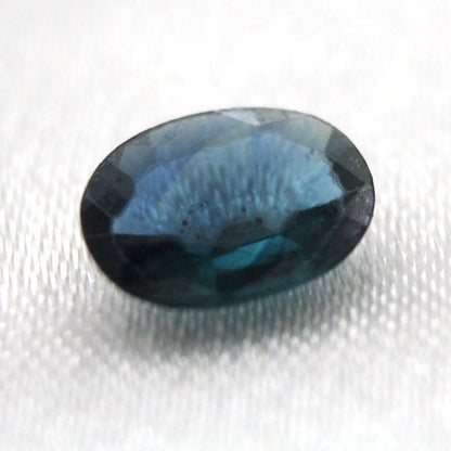 Natural Oval Blue Sapphire 0.99 Ct Certified Gemstone (IGE)