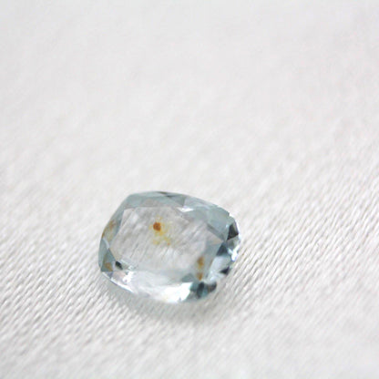 Unheated Montana Sapphire 0.50 ct Cushion Cut Loose Gemstone | Icy Blue Natural Sapphire