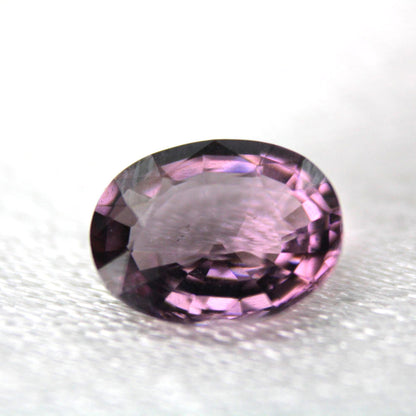 Natural Oval Purple Spinel Gemstone | 1.26 Ct Certified Unheated Pinkish Purple
