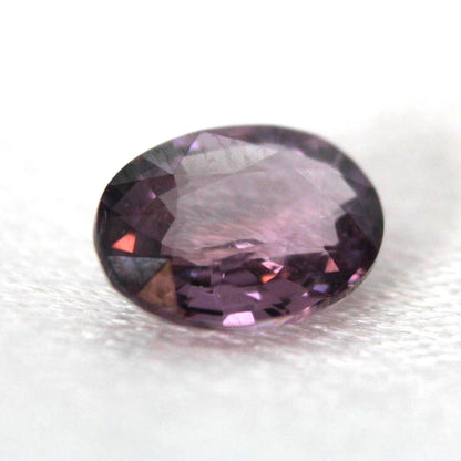 Natural Oval Purple Spinel Gemstone | 1.26 Ct Certified Unheated Pinkish Purple