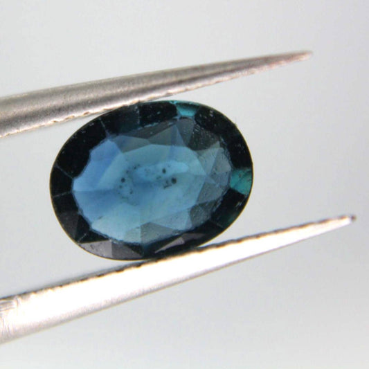 Natural Oval Blue Sapphire 0.99 Ct Certified Gemstone (IGE)