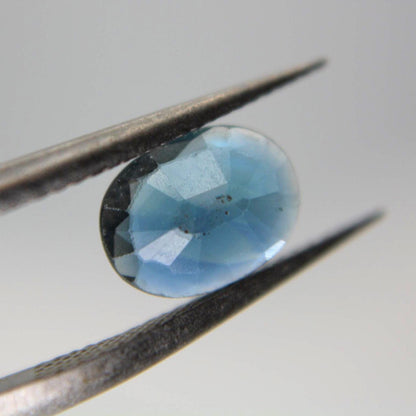 Natural Oval Blue Sapphire 0.99 Ct Certified Gemstone (IGE)