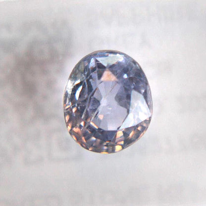 Natural Violet Grey Sapphire 1.90 Ct Oval Gemstone (IGI Certified)