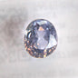 Natural Violet Grey Sapphire 1.90 Ct Oval Gemstone (IGI Certified)