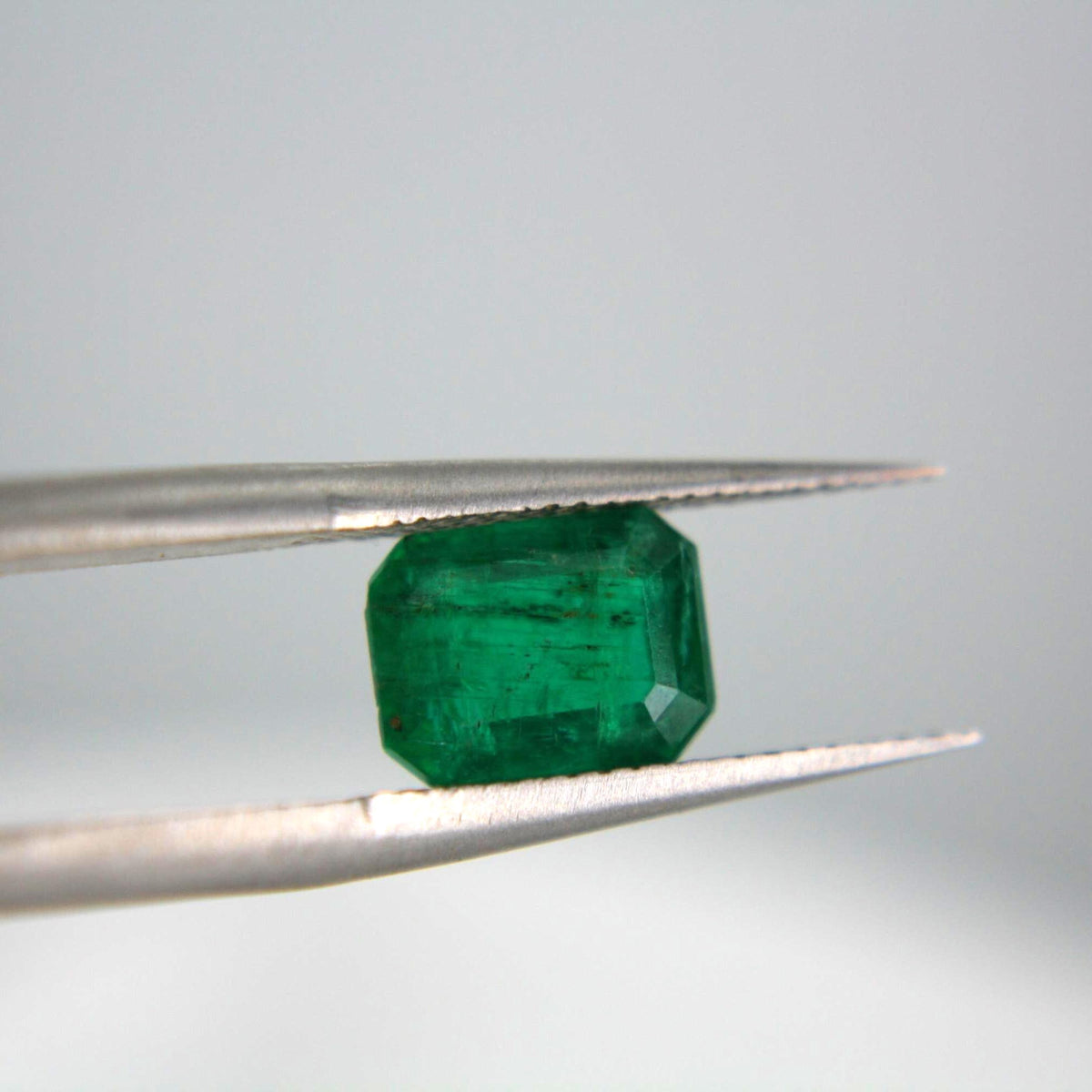 Certified Natural Emerald Gemstone | 1.41 Ct Octagon Cut Green Beryl (May Birthstone)