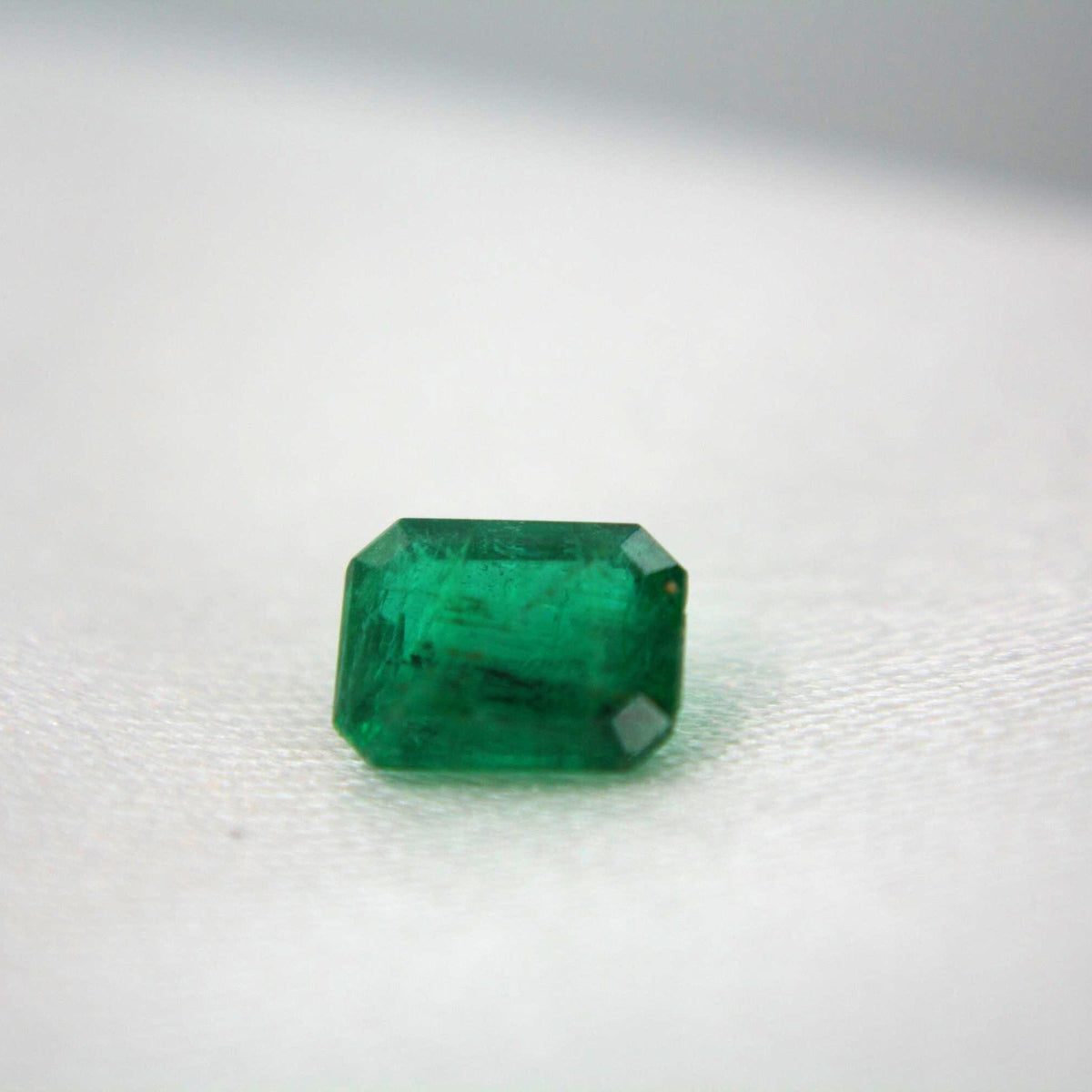 Certified Natural Emerald Gemstone | 1.41 Ct Octagon Cut Green Beryl (May Birthstone)