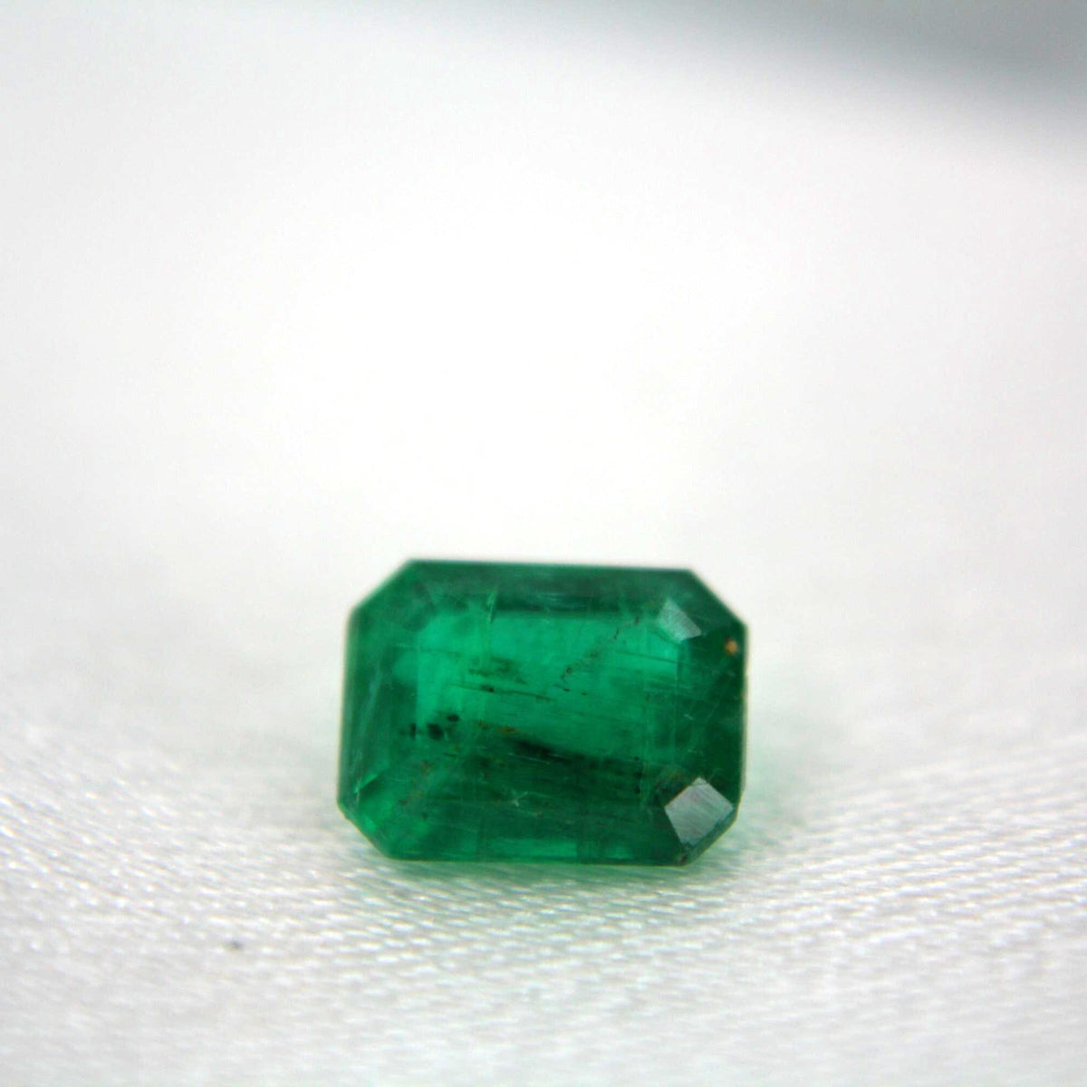 Certified Natural Emerald Gemstone | 1.41 Ct Octagon Cut Green Beryl (May Birthstone)