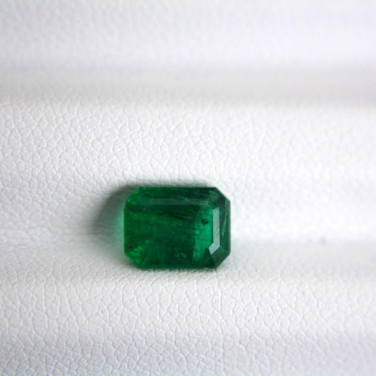 Certified Natural Emerald Gemstone | 1.41 Ct Octagon Cut Green Beryl (May Birthstone)