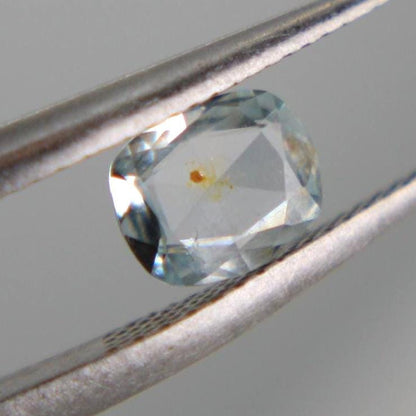 Unheated Montana Sapphire 0.50 ct Cushion Cut Loose Gemstone | Icy Blue Natural Sapphire