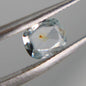 Unheated Montana Sapphire 0.50 ct Cushion Cut Loose Gemstone | Icy Blue Natural Sapphire