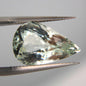 Natural Green Beryl Gemstone | 4.68 Ct Pear Cut Certified Light Yellowish Green