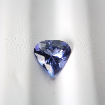 Natural Tanzanite 1.19 Ct Pear Cut | Certified Transparent Trillion Tanzanite