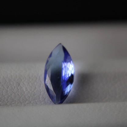 Natural Tanzanite 0.96 Ct Marquise Cut Gemstone | Intense Purplish Blue Zoisite | Certified Loose Gem