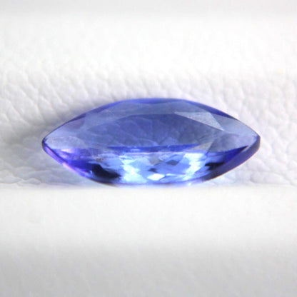 Natural Tanzanite 0.96 Ct Marquise Cut Gemstone | Intense Purplish Blue Zoisite | Certified Loose Gem