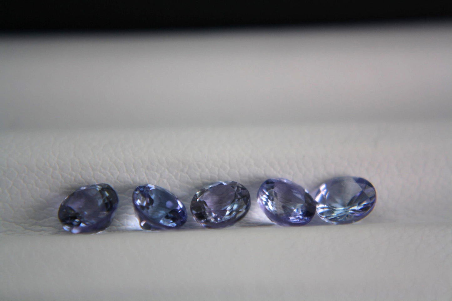 5 Natural Bi-Color Tanzanites 2.07 TCW Certified Gemstone Lot | Round Cut Tanzanite Parcel