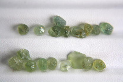 Montana Blue Green Sapphire Rough Lot 10 Ct | Natural Unheated Montana Sapphire Rough | Faceting Material