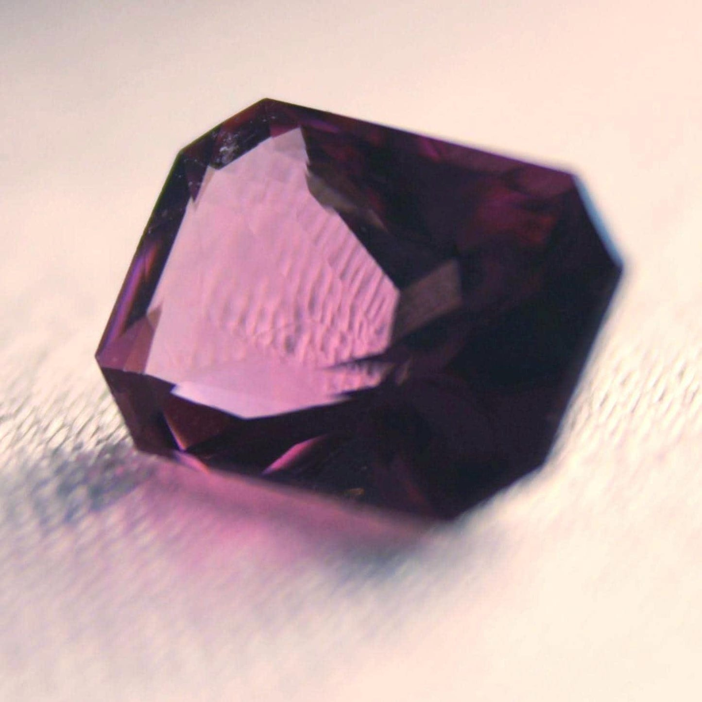 Natural Pink Spinel Gemstone | Untreated Octagon Cut Collector Stone (1.59 Ct)