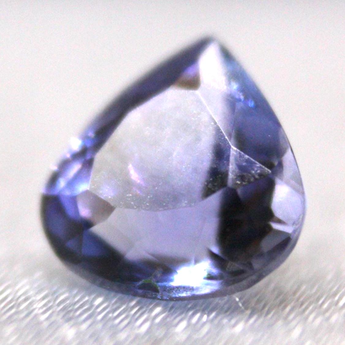 Natural Tanzanite 1.19 Ct Pear Cut | Certified Transparent Trillion Tanzanite