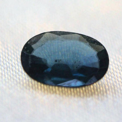 Natural Oval Blue Sapphire 0.99 Ct Certified Gemstone (IGE)
