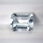 Natural Aquamarine Emerald Cut Gemstone | Certified Pale Blue Beryl (4.01 Ct)
