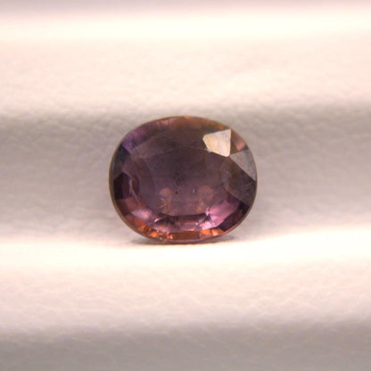 Moody Plum Unheated Sapphire - 1.30 ct - International Gemological Institute (IGI)