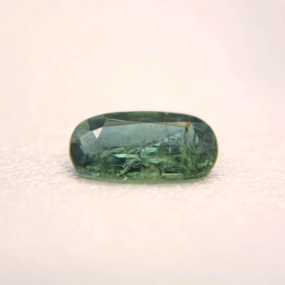 Green, Blue Unheated Sapphire - 1.07 ct - International Gemological Institute (IGI)