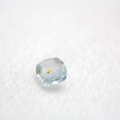 Unheated Montana Sapphire 0.50 ct Cushion Cut Loose Gemstone | Icy Blue Natural Sapphire