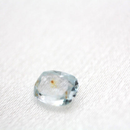 Unheated Montana Sapphire 0.50 ct Cushion Cut Loose Gemstone | Icy Blue Natural Sapphire
