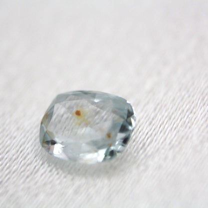 Unheated Montana Sapphire 0.50 ct Cushion Cut Loose Gemstone | Icy Blue Natural Sapphire