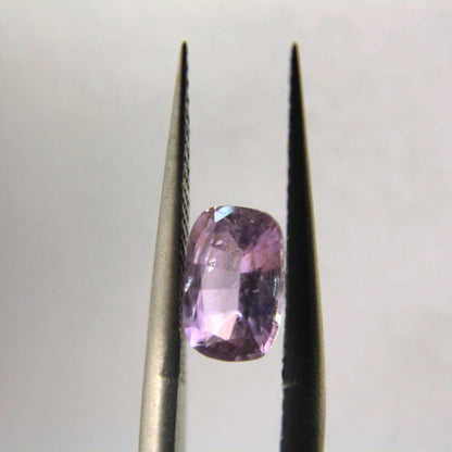 Natural Pinkish Purple Cushion Sapphire | Unheated 1.03 Ct Certified Loose Gemstone