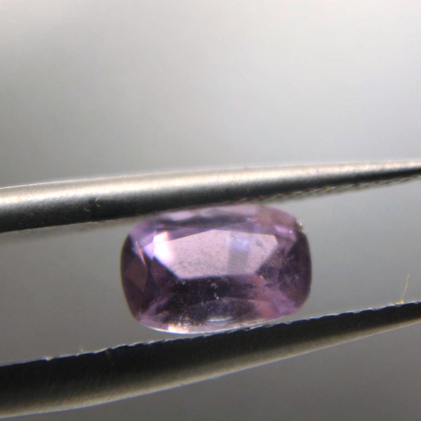 Natural Pinkish Purple Cushion Sapphire | Unheated 1.03 Ct Certified Loose Gemstone