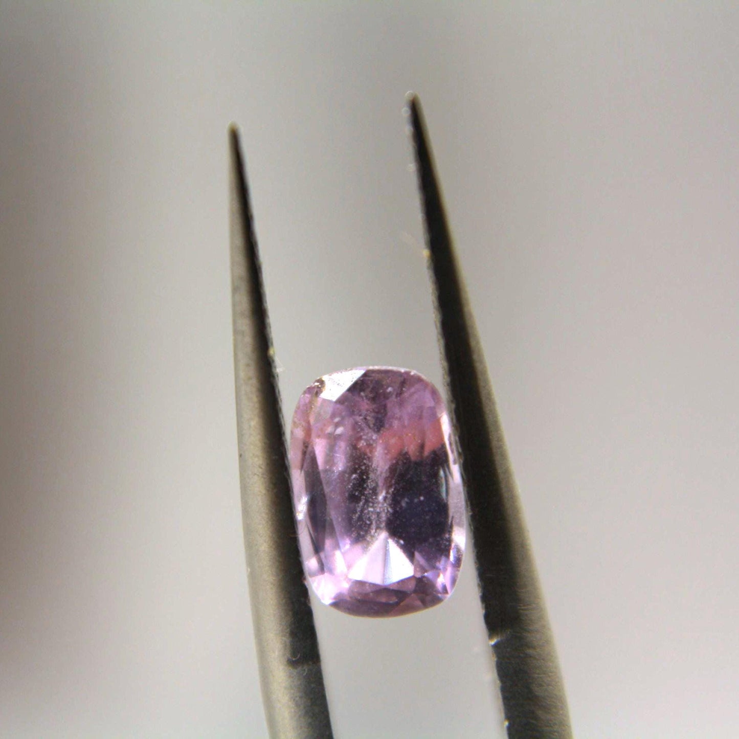 Natural Pinkish Purple Cushion Sapphire | Unheated 1.03 Ct Certified Loose Gemstone