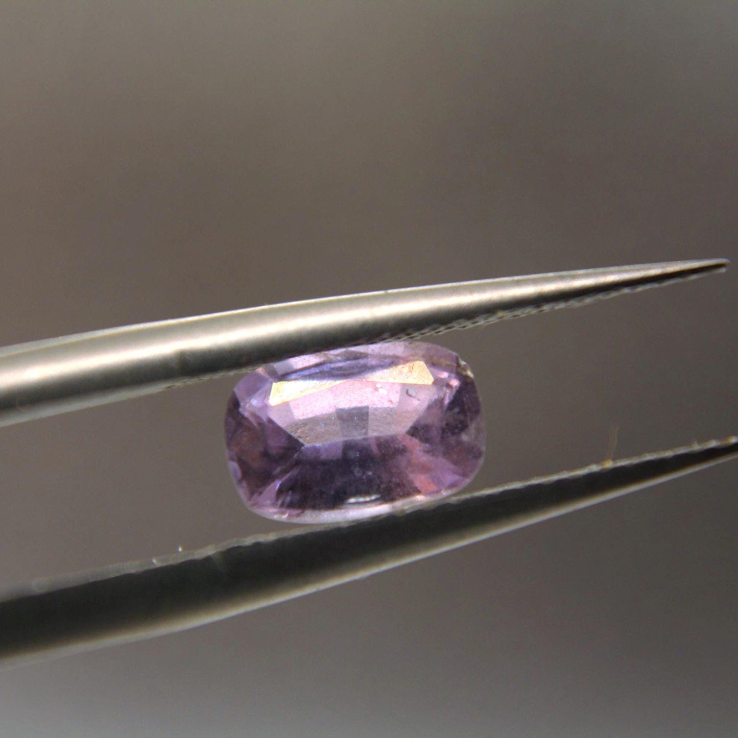 Natural Pinkish Purple Cushion Sapphire | Unheated 1.03 Ct Certified Loose Gemstone