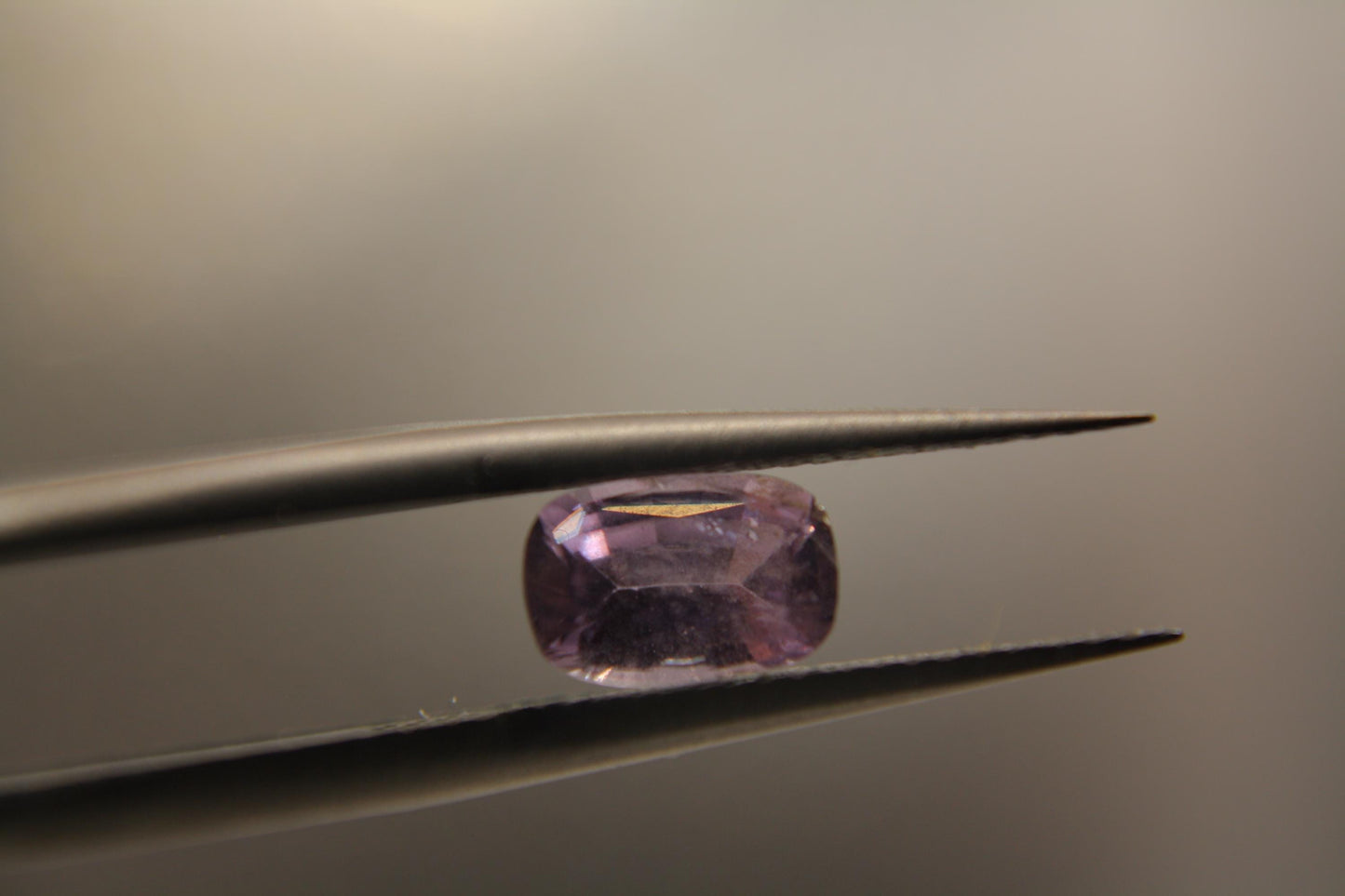 Natural Pinkish Purple Cushion Sapphire | Unheated 1.03 Ct Certified Loose Gemstone