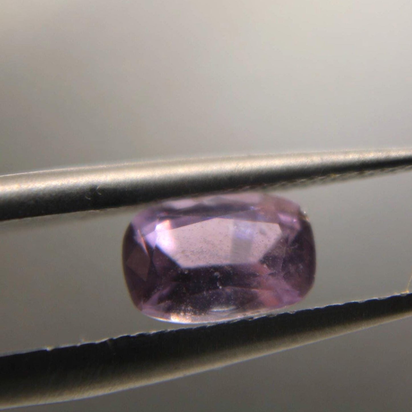 Natural Pinkish Purple Cushion Sapphire | Unheated 1.03 Ct Certified Loose Gemstone