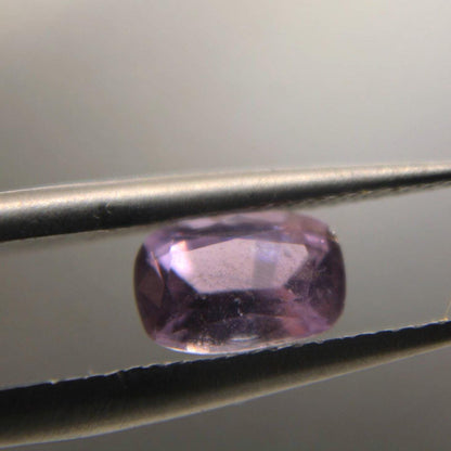 Natural Pinkish Purple Cushion Sapphire | Unheated 1.03 Ct Certified Loose Gemstone